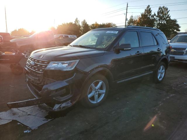 FORD EXPLORER X 2017 with VIN 1FM5K8D81HGD84125 - Photo from auction