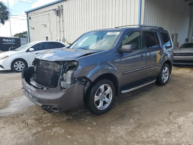 HONDA PILOT EXL 2014 with VIN 5FNYF3H59EB017648 - Photo from auction