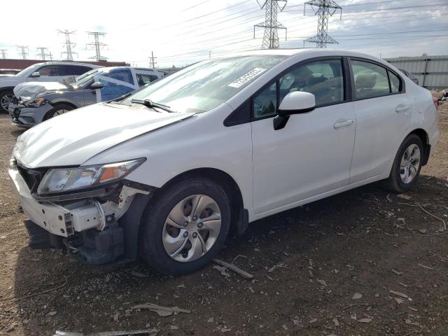 HONDA CIVIC LX 2013 with VIN 19XFB2F58DE035840 - Photo from auction
