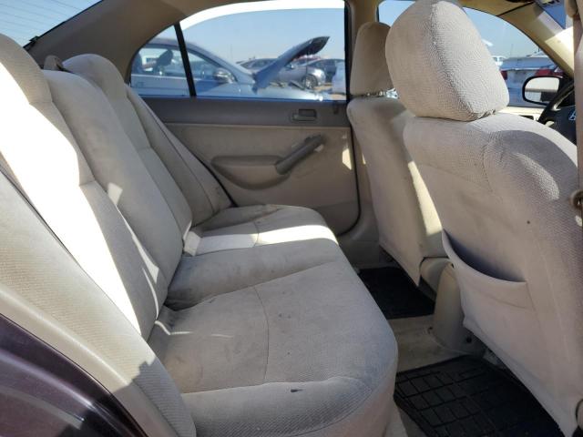 Photo 10 from auction – 2001 HONDA CIVIC LX with VIN 1HGES15571L014103