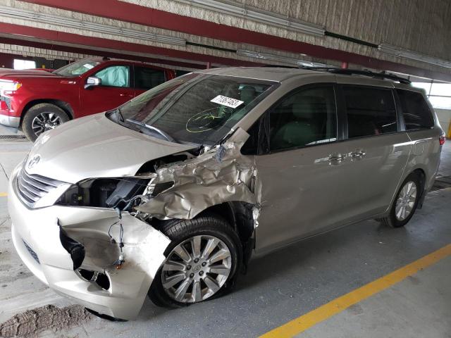 TOYOTA SIENNA XLE 2016 with VIN 5TDDK3DC7GS142810 - Photo from auction