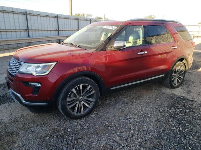 FORD EXPLORER P 2018 with VIN 1FM5K8HT6JGB17499 - Photo from auction