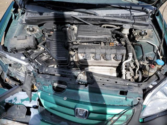 Photo 11 from auction – 2002 HONDA CIVIC LX with VIN 2HGES16672H565766