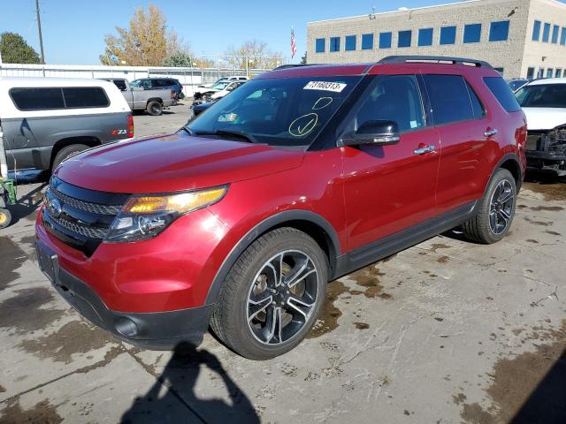 FORD EXPLORER S 2014 with VIN 1FM5K8GT2EGA47913 - Photo from auction