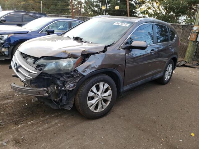 HONDA CR-V EXL 2014 with VIN 2HKRM3H77EH541622 - Photo from auction
