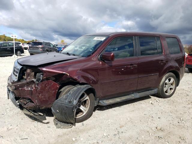 HONDA PILOT EX 2014 with VIN 5FNYF4H45EB045718 - Photo from auction