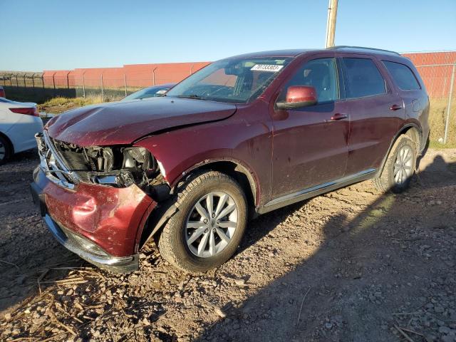 DODGE DURANGO SX 2020 with VIN 1C4RDJAG0LC339678 - Photo from auction