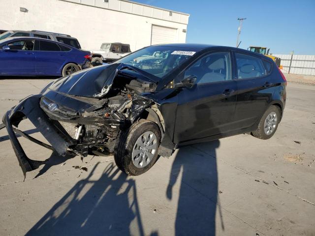 HYUNDAI ACCENT SE 2017 with VIN KMHCT5AE1HU355092 - Photo from auction