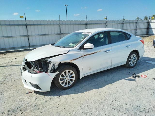 NISSAN SENTRA S 2018 with VIN 3N1AB7AP7JY218854 - Photo from auction
