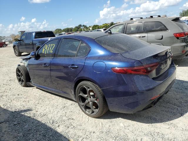 Photo 2 from auction – 2017 ALFA ROMEO GIULIA TI with VIN ZARFAECN4H7549074