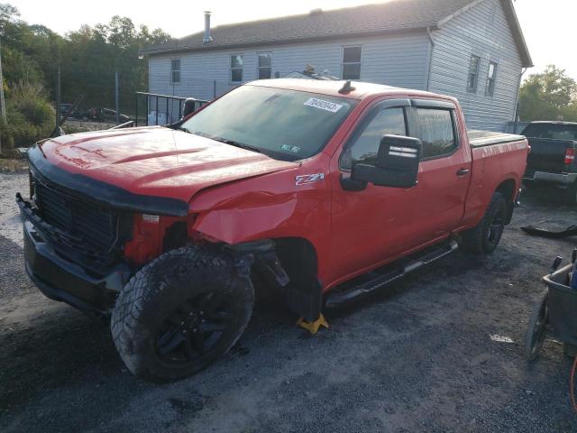 CHEVROLET SILVERADO 2020 with VIN 1GCPYFED8LZ351325 - Photo from auction