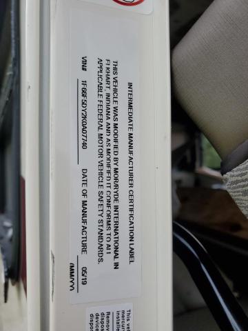 Photo 10 from auction – 2020 FORD CAB&CHASIS with VIN 1F66F5DY2K0A07740