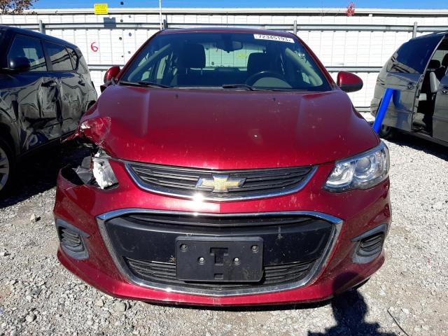 Photo 5 from auction – 2017 CHEVROLET SONIC LT with VIN 1G1JD5SH8H4150993