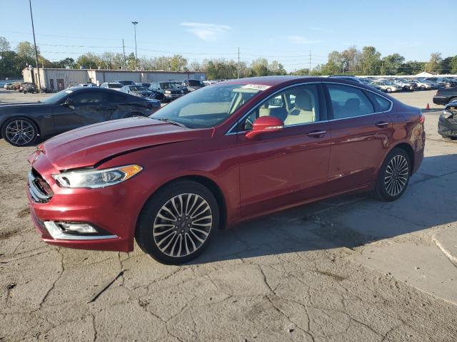 FORD FUSION SE 2017 with VIN 3FA6P0T95HR100595 - Photo from auction