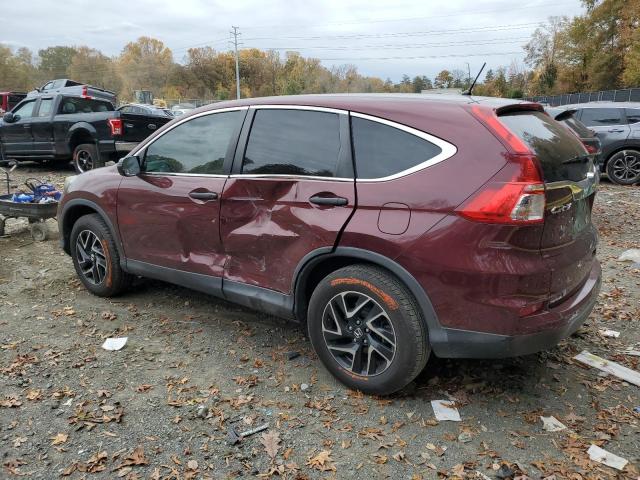 Photo 2 from auction – 2016 HONDA CR-V SE with VIN 2HKRM4H4XGH628333