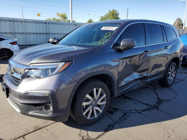 Photo 1 from auction – 2020 HONDA PILOT EXL with VIN 5FNYF6H50LB018752