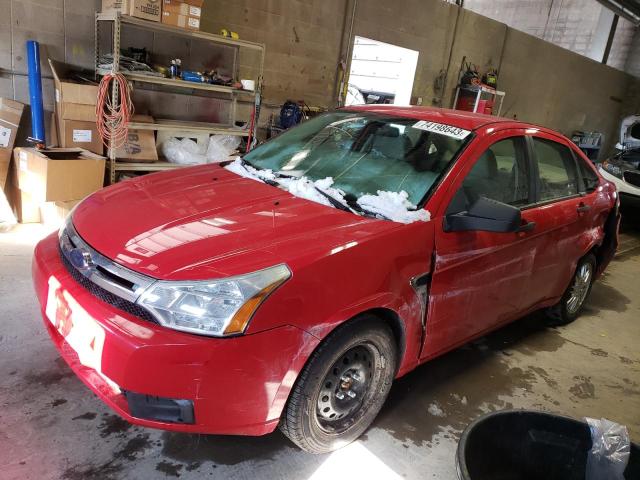 FORD FOCUS SE 2008 with VIN 1FAHP35N68W250605 - Photo from auction