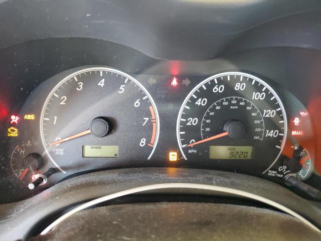 Photo 9 from auction – 2012 TOYOTA COROLLA BA with VIN 2T1BU4EE0CC865408