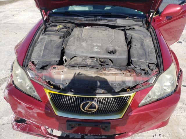 Photo 11 from auction – 2008 LEXUS IS 250 with VIN JTHCK262X82022176