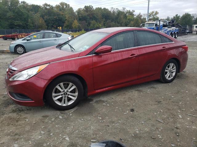 HYUNDAI SONATA GLS 2014 with VIN 5NPEB4AC3EH830014 - Photo from auction