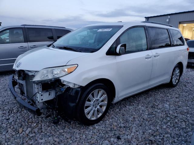 TOYOTA SIENNA XLE 2012 with VIN 5TDDK3DC9CS034327 - Photo from auction