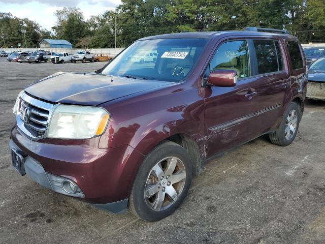 HONDA PILOT TOUR 2012 with VIN 5FNYF3H96CB018630 - Photo from auction