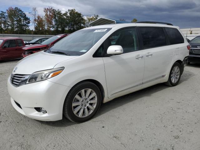 TOYOTA SIENNA XLE 2015 with VIN 5TDYK3DC0FS550484 - Photo from auction