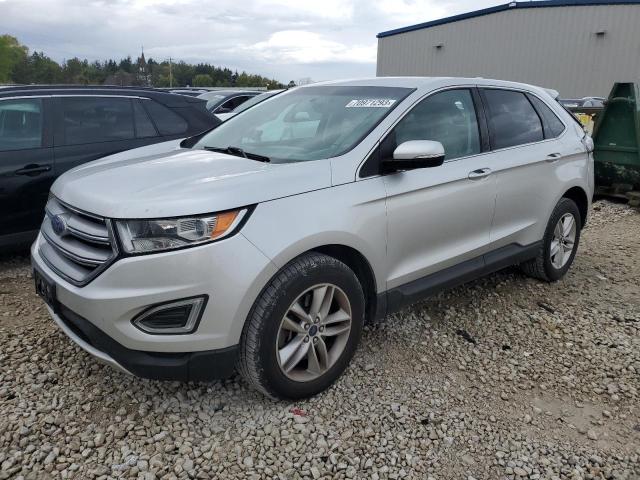 FORD EDGE SEL 2017 with VIN 2FMPK4J98HBB21586 - Photo from auction