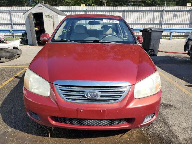 Photo 5 from auction – 2008 KIA SPECTRA EX with VIN KNAFE122785509823