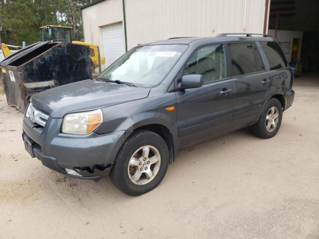 HONDA PILOT EX 2006 with VIN 2HKYF18706H563232 - Photo from auction