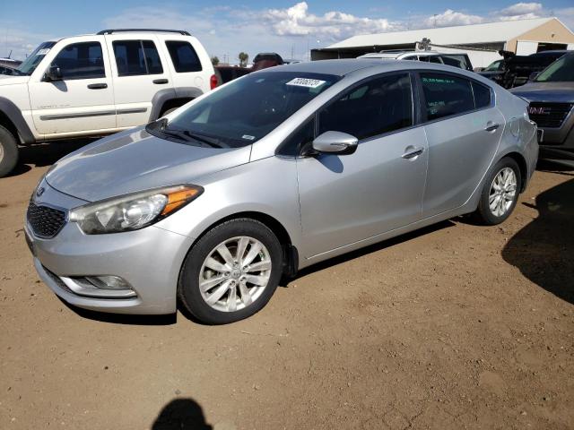 KIA FORTE EX 2014 with VIN KNAFX4A84E5234697 - Photo from auction