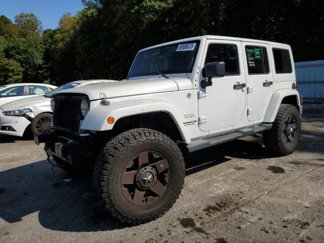 JEEP WRANGLER U 2014 with VIN 1C4BJWEGXEL111255 - Photo from auction