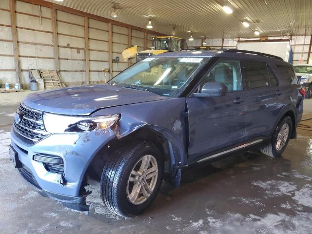 FORD EXPLORER X 2021 with VIN 1FMSK8DH2MGA79875 - Photo from auction