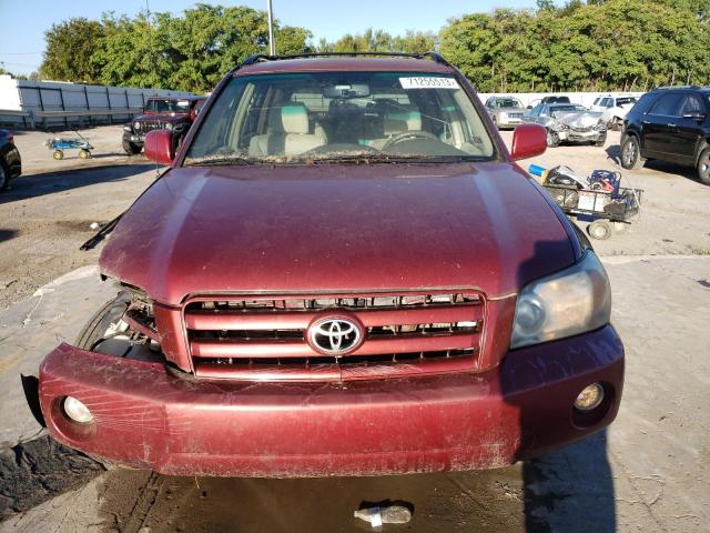 Photo 5 from auction – 2007 TOYOTA HIGHLANDER with VIN JTEGD21A370169103