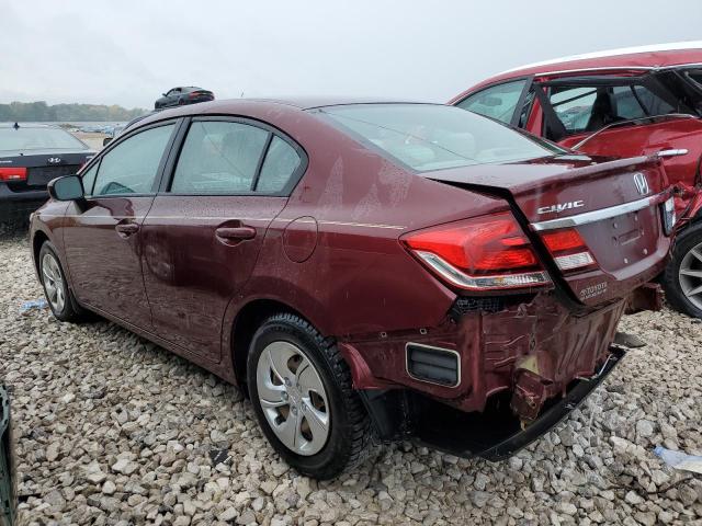 Photo 2 from auction – 2015 HONDA CIVIC LX with VIN 2HGFB2F57FH503954