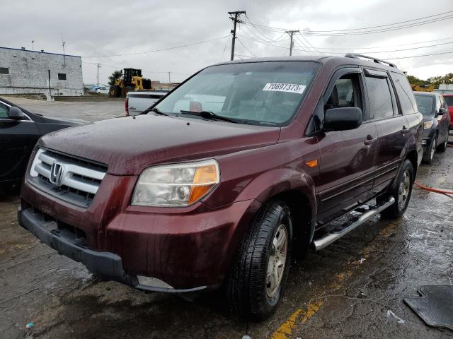 HONDA PILOT EXL 2007 con VIN 5FNYF18607B011060 - Foto de la subasta
