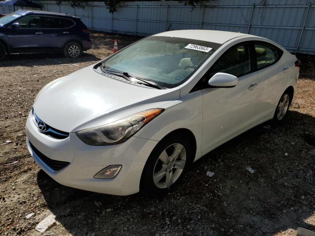 HYUNDAI ELANTRA GL 2012 with VIN 5NPDH4AE5CH137552 - Photo from auction