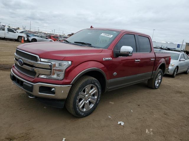FORD F150 SUPER 2018 with VIN 1FTEW1EG4JFE47588 - Photo from auction
