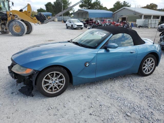 BMW Z4 2.5 2003 with VIN 4USBT33433LS45498 - Photo from auction
