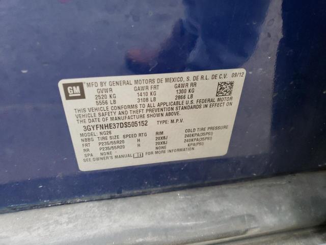 Photo 10 from auction – 2013 CADILLAC SRX PERFOR with VIN 3GYFNHE37DS505152