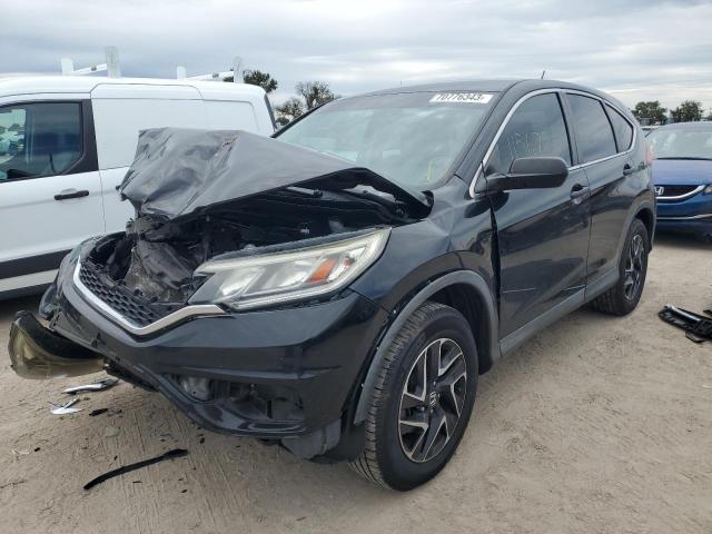 HONDA CR-V SE 2016 with VIN 5J6RM3H49GL021470 - Photo from auction