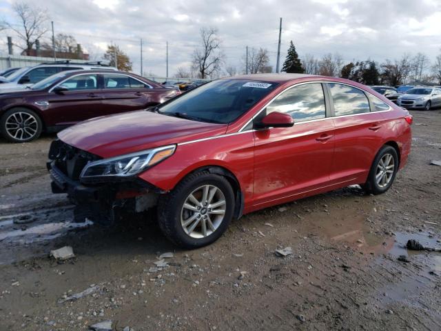 HYUNDAI SONATA SE 2017 with VIN 5NPE24AF7HH517577 - Photo from auction