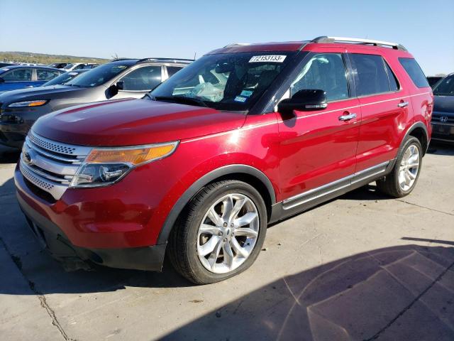 FORD EXPLORER X 2014 with VIN 1FM5K8D81EGA32416 - Photo from auction
