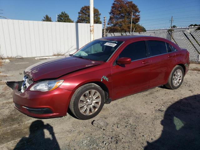 CHRYSLER 200 LX 2014 with VIN 1C3CCBAB7EN123129 - Photo from auction