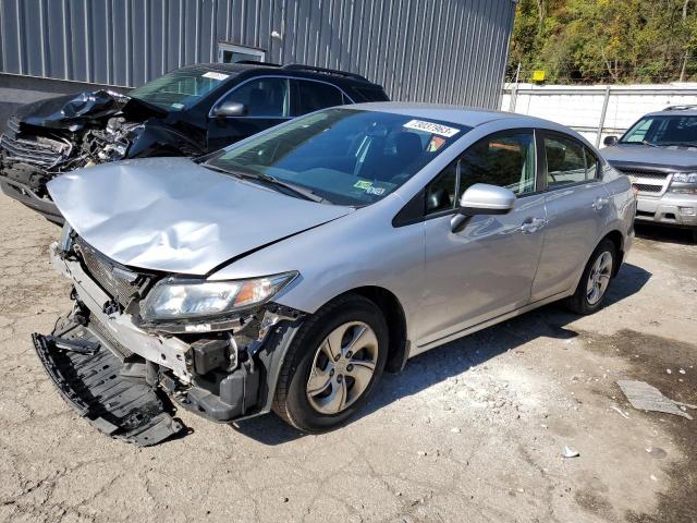 HONDA CIVIC LX 2015 with VIN 19XFB2F58FE234003 - Photo from auction