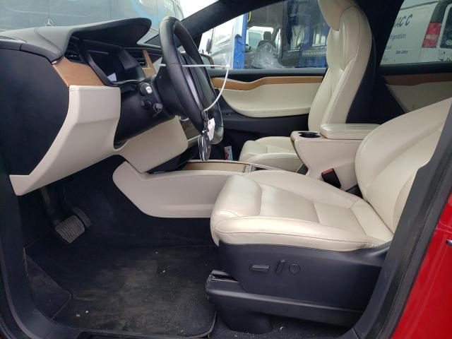 Photo 7 from auction – 2020 TESLA MODEL X with VIN 5YJXCBE22LF280103