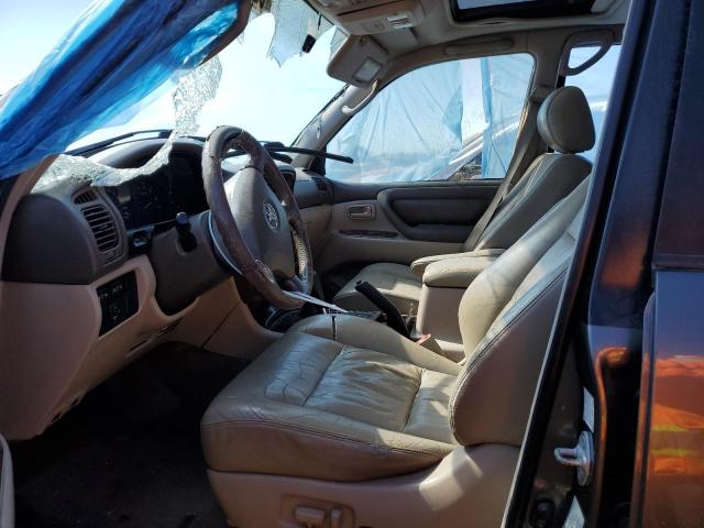 Photo 7 from auction – 2002 TOYOTA LAND CRUIS with VIN JTEHT05J722017909