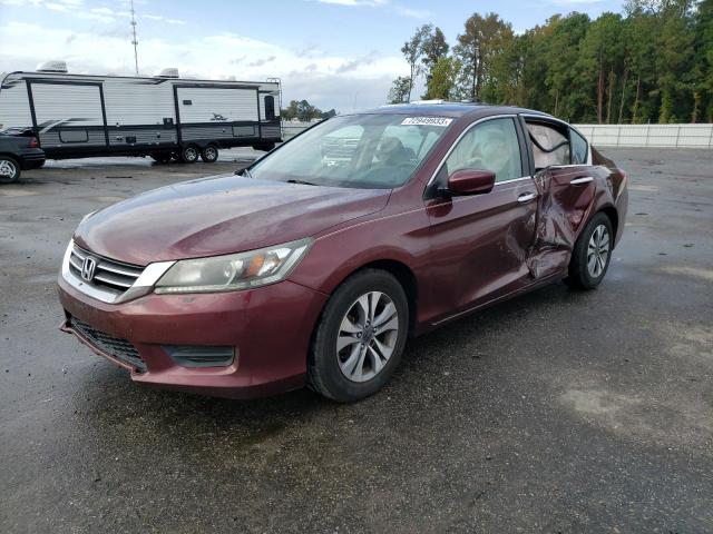HONDA ACCORD LX 2014 with VIN 1HGCR2F38EA085558 - Photo from auction