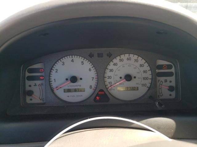 Photo 9 from auction – 2000 TOYOTA COROLLA VE with VIN 1NXBR18E9YZ319787