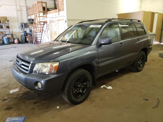 TOYOTA HIGHLANDER 2006 with VIN JTEEP21A760152933 - Photo from auction